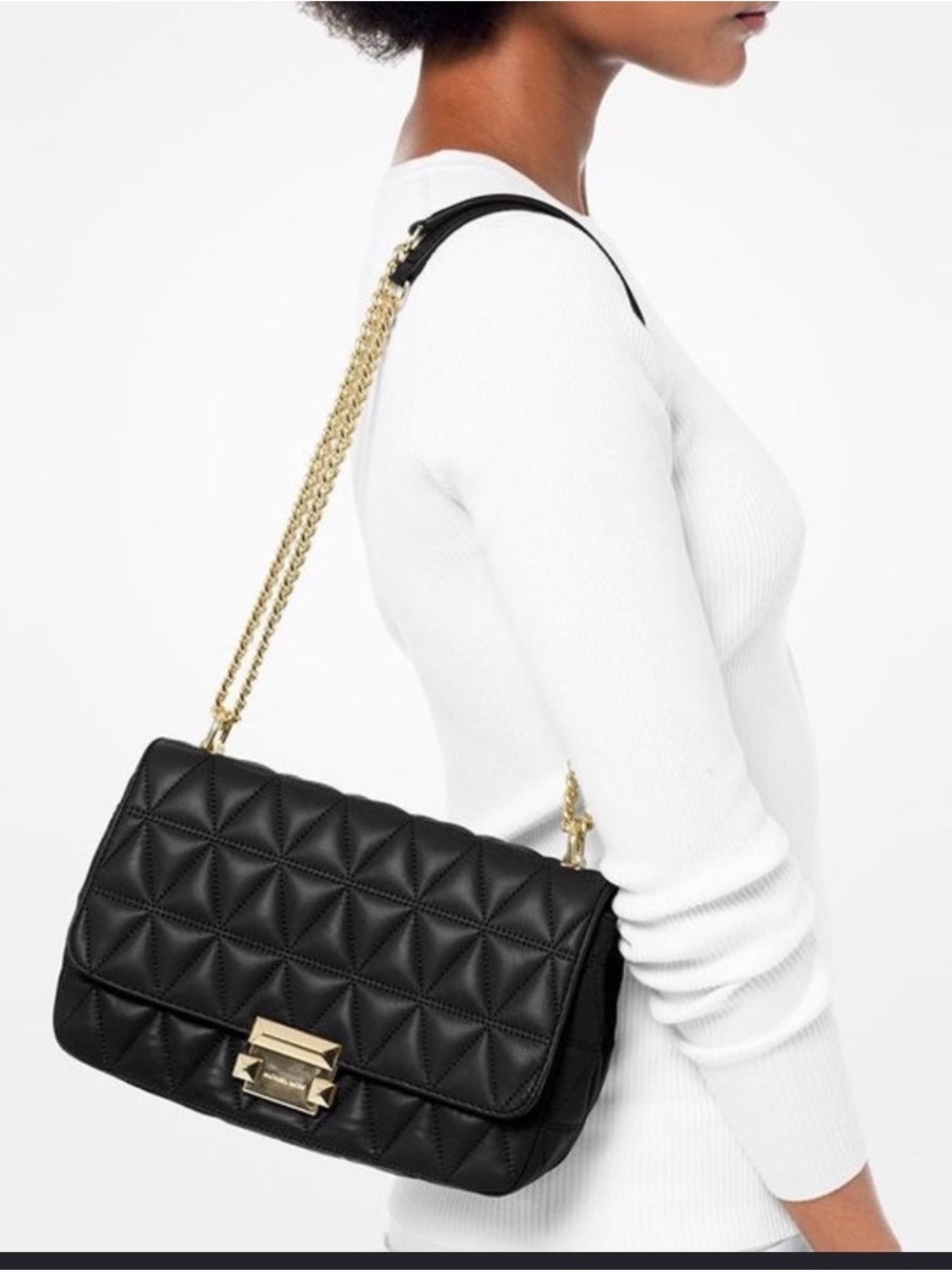 Michael Kors - Sloan quilted shoulder bag - with original dust bag and tag